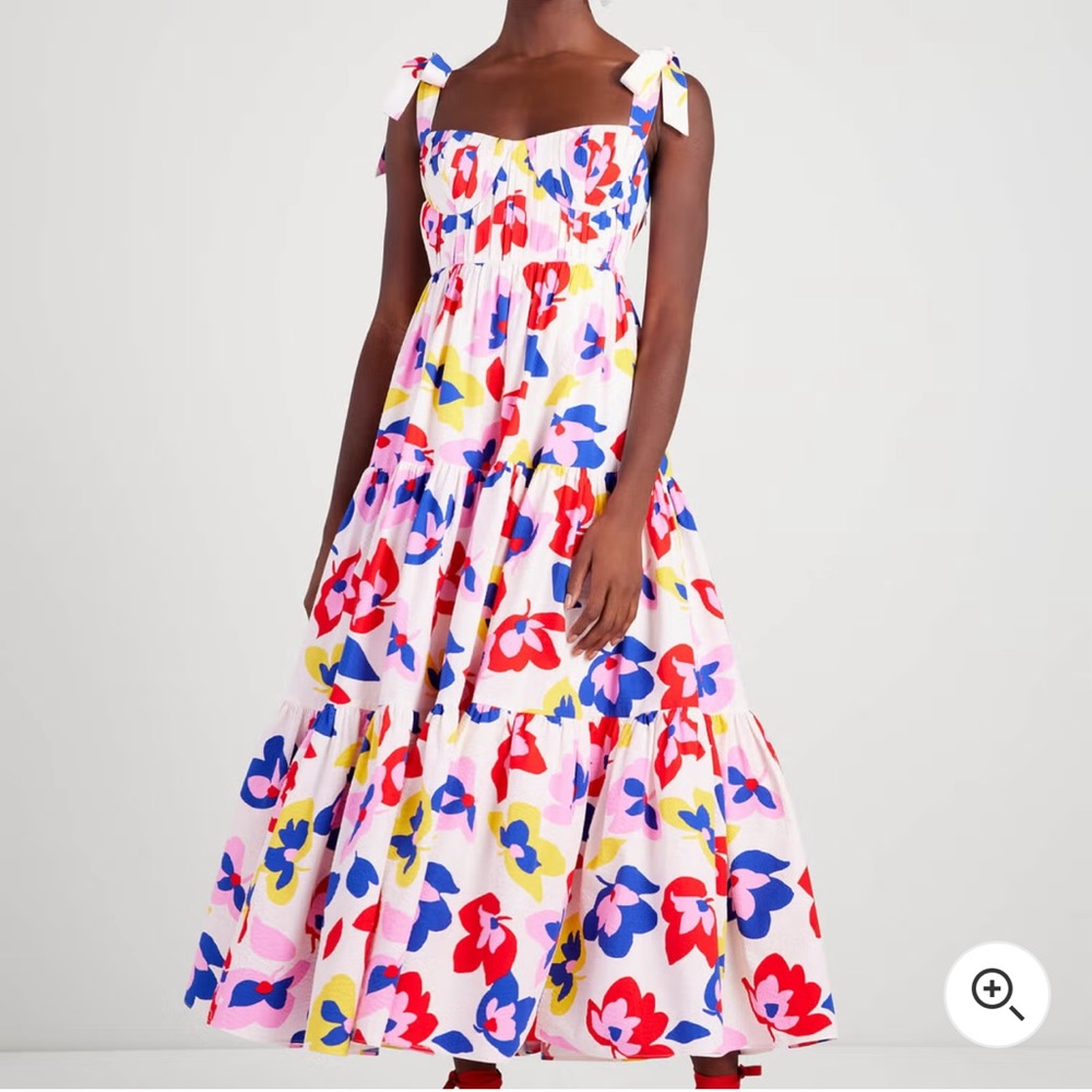 Kate spade New York Flowers Tiered Dress size 6 NWT